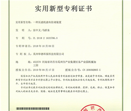 一种压滤机滤布防堵装置